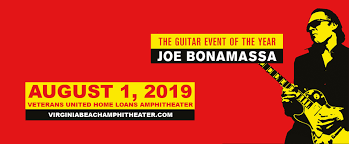 Joe Bonamassa Tickets 1st August Veterans United Home