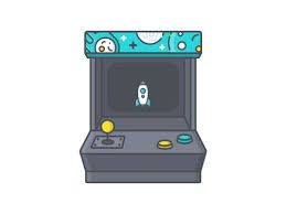 1000 Points Arcade Machine Arcade Arcade Machine Animation Design