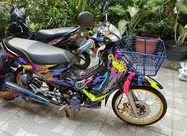 Modifikasi satria fu standar 2019 rahman nur. Motor Karisma Juara Thailook Non Matic The Best Steemit