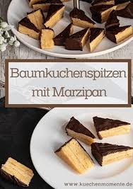 Baumkuchenspitzen Mit Marzipan Und Amaretto Kuchenmomente Rezept Baumkuchen Rezept Baumkuchen Rezept Blech Lecker