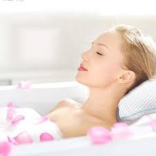 A freestanding air bathtub is one that is not connected to the wall or sunk into the wall or floor. Homesrop Neck Support 3d Mesh Spa Bath Pillow Bathtub Cushion Comfort Ninthavenue Europe