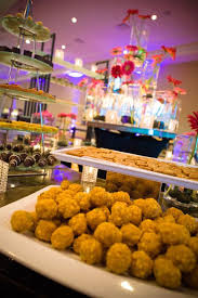 Indian Reception Sweets Dessert Table With Ladoos Via Indianweddingsite Com Indian Wedding Food Indian Reception Wedding Food