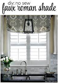 Maybe you would like to learn more about one of these? Diy No Sew Faux Roman Shade