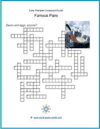 Here is a summertime themed crossword that will bring out the energy in you. Easy Printable Crossword Puzzles For All Ages