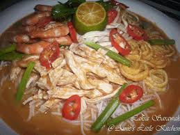 Cara menyediakan laksa sarawak yg sedap dengan menggunakan pes hj manan. Amie S Little Kitchen Laksa Sarawak