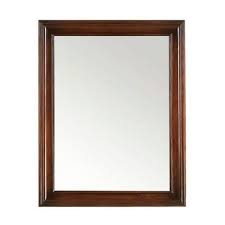 Wood framed bathroom wall mirror give your bathroom walls the prefect accent with this contemporary wall mirror. Ronbow 606124 F11 Torino Traditional 24 X 32 Inch Solid Wood Framed Bathroom Mirror In Colonial Cherry