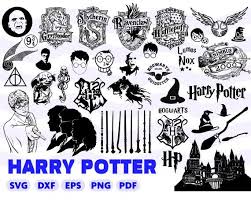 Harry Potter Svg Bundle Hogwarts Svg Harry Potter Clipart Gryffindor Svg Harry Potter Logo Decal Silhouette Design Dxf Cricut Svg Fondos