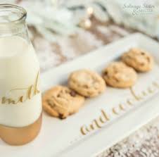 Download Svg Milk And Cookie Plate For Santa Salvage Sister And Mister