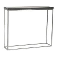 Product title 4 tier/6 tier stainless steel flower planter plant s. Teresa Modern Gray Console Table By Euro Style Eurway