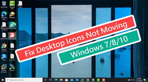 Under themes > related settings, select desktop icon settings. Fix Desktop Icons Not Moving In Windows 7 8 10 Benisnous