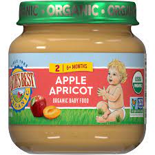Apples Apricots Stage 2 Jarred Baby Food Earth S Best Organic