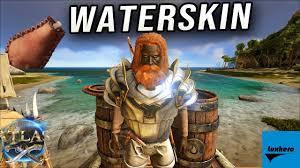 How to fill the waterskin? Atlas How To Craft Use Waterskin Youtube