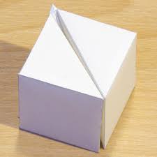 U don't need to know on december 11, 2014: Paper Three Pyramids That Form A Cube