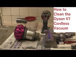 How To Clean And Maintain The Dyson V8 Cordless Vacuum Cleaner Youtube Dyson Cordless Vacuum Dyson Cleaning Dyson Cordless