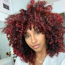Don T Sleep On Red Highlights Here S Proof That They Re Extremely Versatile Red Curly Hair Dyed Curly Hair Red Hair Tips