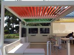 Pergola With The Colors Of Your Company Expo Windows Brustor