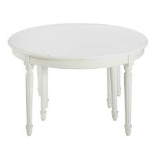 Table De Salle A Manger Ronde A Rallonge En Bouleau Blanc L 280cm Tavoli Da Pranzo Tavoli Da Pranzo Rotondi Tavolo Tondo