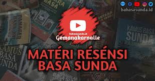 Contoh pidato bahasa sunda dalam acara maulid nabi blog. Materi Resensi Bahasa Sunda Bahasasunda Id