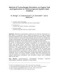 In 1973 the company was purchased by cummins after briefly being owned by the hanson trust. Pdf Method Of Turbocharger Emulation On Engine Test And Application To Turbocompound System Optimisation