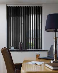 Black can be used for contrast, as a striking feature or to make a statement! Black Vertical Blinds Blinds Uk
