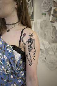 See more ideas about skull tattoo, tattoo designs, simple skull. Skeleton Tattoo Tumblr Skeleton Tattoos Tattoos Body Art Tattoos