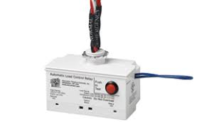 Open the cover of the led emergency light. Automatic Load Control Relay