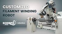 Powerful Custom-Designed Robotic Winding Machine For Pressure Vessels | TANIQ Scorpo Robotics