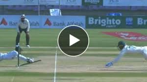 Rizwan had been troubled by deliveries similar to the babar dismissal early on. Pak Vs Sa 1st Test Mohammad Rizwan Pulls Off A Spectacular Run Out Against South Africa Watch Cricket News India Tv