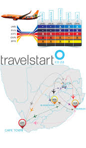 Mango Route Network Map Mango Airlines South Africa Route Map Map Mango Airlines