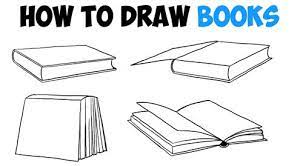 For over 100 years, cartoons and comic books have been a childhood staple. Learn How To Draw Books In 4 Different Angles Perspectives Open Closed Etc Easy Step By Step Drawing Tu Book Drawing How To Draw Steps Drawing Tutorial