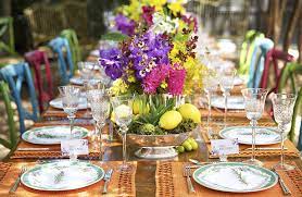 Set a stunning fall or winter table setting 13 photos. Brazilian Style Table Setting Lush Luxe