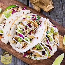 Center 2 pieces of grilled fish on each tortilla, and top with the southwestern slaw and chipotle pico de gallo. Baja Style Fish Tacos With Southwestern Slaw