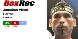BoxRec: Jonathan Victor Barros