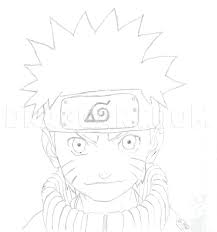 Cool naruto pictures to trace : How To Draw Naruto Coloring Page Trace Drawing
