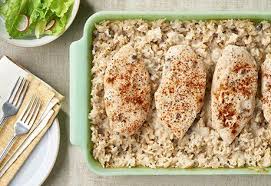Campbell's nacho cheese soup in a medium sauce pan. Our Easy To Make Chicken And Rice Recipe Uses Campbell S Cream Of Mushroom Soup To Add Extra Flavor And Clean Campbells Soup Recipes Recipes Chicken Rice Bake