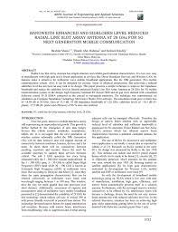 Journal of engineering and applied science. Full Text Arpn Journals