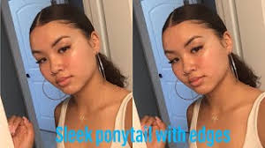 Finden und vergleichen sie ponytail hair online. 40 Best Collections Sleek Low Ponytail With Edges Anne In Love