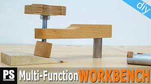 Their simple mechanism, in which a lever exerts pressure on a tongue using cam action, makes them quick to build and have on hand whenever you have to hold a couple of small parts together. Workbench Dogs Holdfast Clamps Paoson Blog Diy Tools
