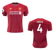 Rep your team in the liverpool fc stadium home jersey. Virgil Van Dijk 4 Red Liverpool Epl Home Jersey 2019 2020 Yourscentmaster