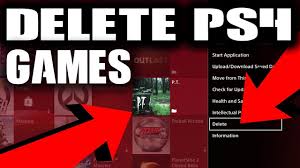 How To Delete On Games Ps4 Ps4 Remove Game From Home Screen Menu Youtube