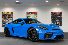Porsche GT4 Blue