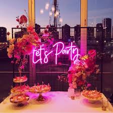 Neon Led Sign Hire Australia Neon Sign Rental For Weddings Events Neon Led Sign Hire Austral 21st Birthday Decorations Wedding Neon Sign Birthday Party 21