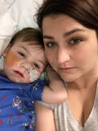 They can't see because of the stomach.