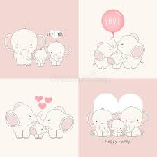 See more ideas about elephant drawing, cute elephant, elephant. Cute Elephant Family Stock Illustrations 1 771 Cute Elephant Family Stock Illustrations Vectors Clipart Dreamstime