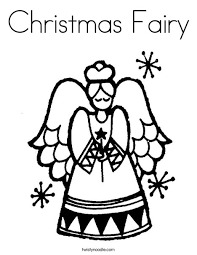 Download this running horse printable to entertain your child. Christmas Fairy Coloring Page Twisty Noodle