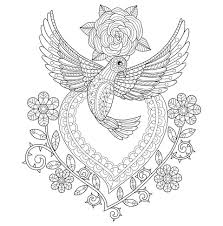 Symbols of the roman numeration. Floral Colouring In Clipart Vector In Ai Svg Eps Or Psd