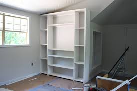 Shelf thickness offers durability and its adjustable shelf design helps you maximize your storage space. Create Built In Shelving And Cabinets On A Tight Budget