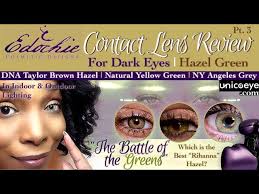 “THE BATTLE OF THE GREENS” Rihanna Hazel Eyes Contact Lens Review (Pt 3)  from UnicoEye.com