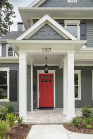 Bounce houses & inflatable slides. The History And Charm Of A Red Front Door Town Country Living