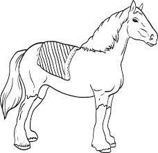 Clydesdale Coloring Page Clydesdale Horse Drawings Horse Coloring Pages